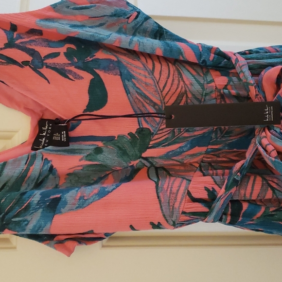 Nicole Miller - Floral Maxi Dress - Size 2 - Picture 2 of 3